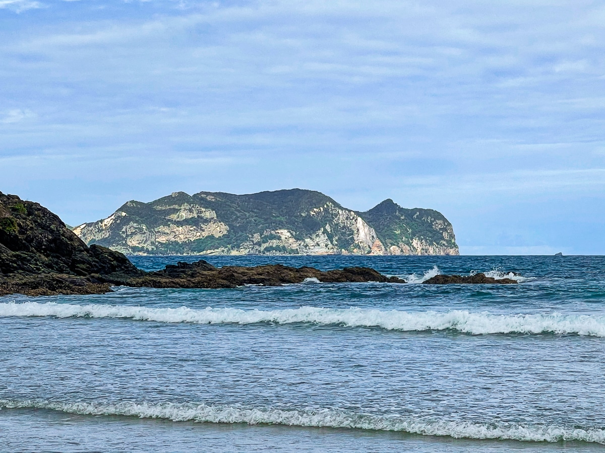 Great barrier island aotea: east coast beaches